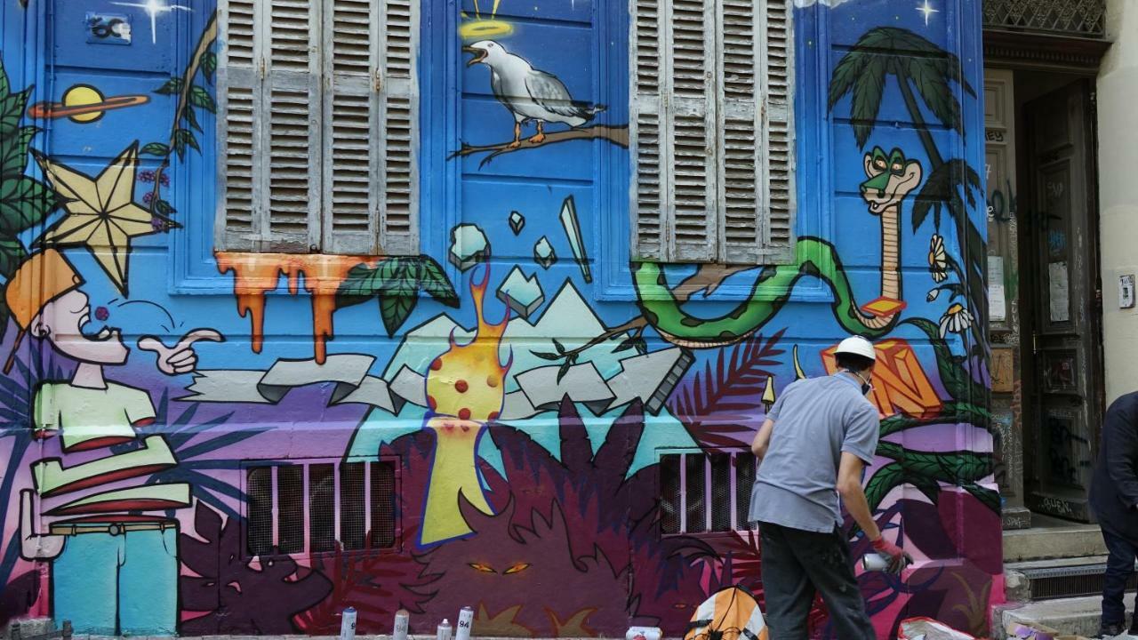 La Plaine Cours Julien: Creative Quarter Private Room Marseille Exterior photo